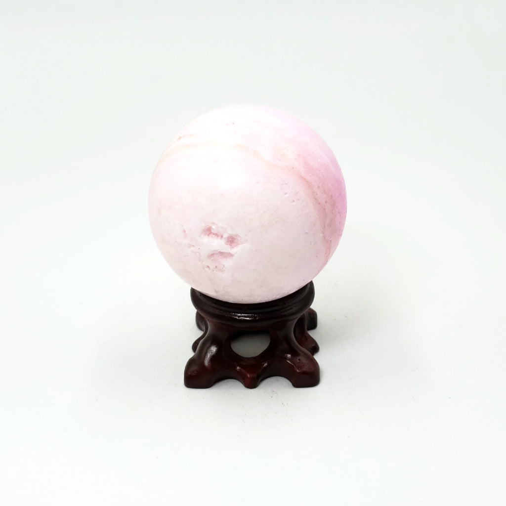 Pink Aragonite Sphere 49mm 162g - Spheres