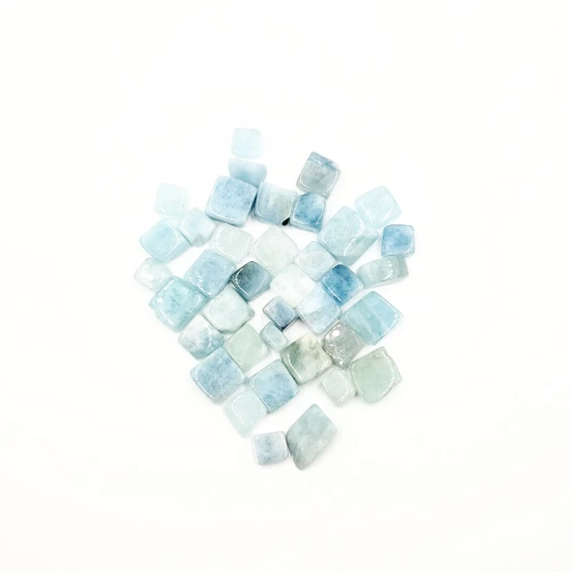 Aquamarine Tumbled Stone Small - Tumbled Stones