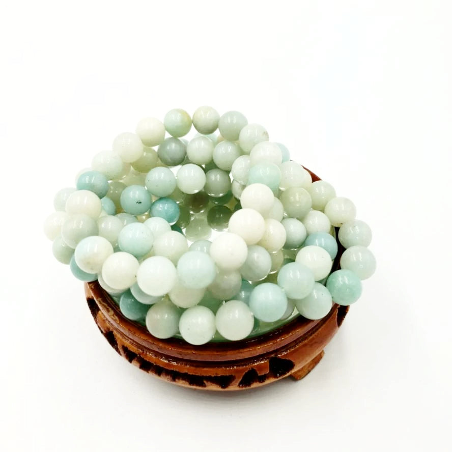 Caribbean Calcite Bead Bracelet 10mm 7" - Elevated Metaphysical