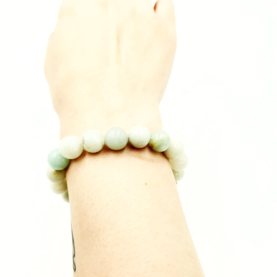 Caribbean Calcite Bead Bracelet 10mm 7" - Elevated Metaphysical