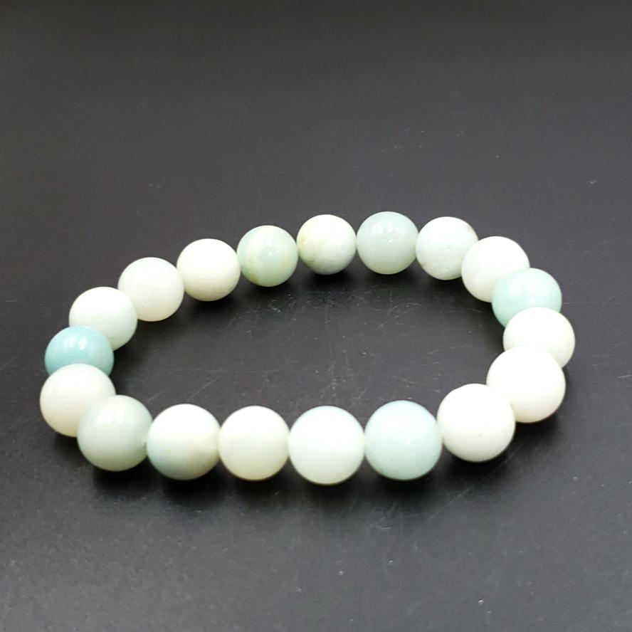 Caribbean Calcite Bead Bracelet 10mm 7" - Elevated Metaphysical