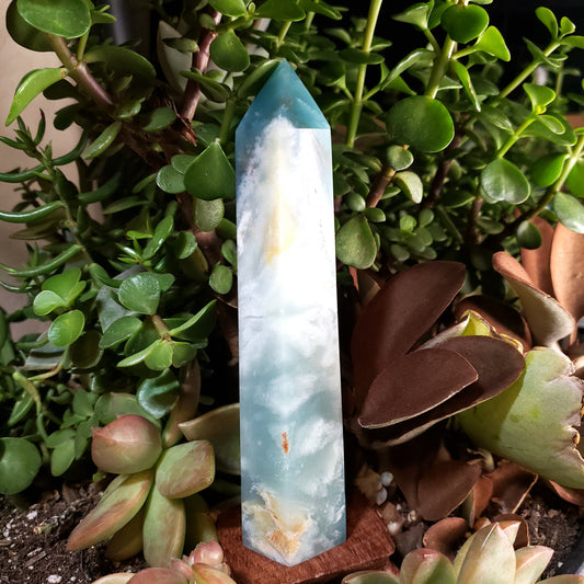 Caribbean Calcite Tower Caribbean Calcite Point 160mm 6.3"