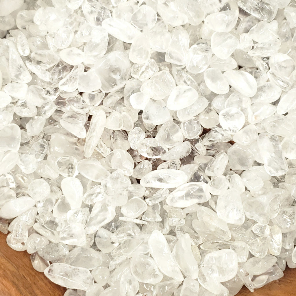 Clear Quartz Chips - Rough Stones