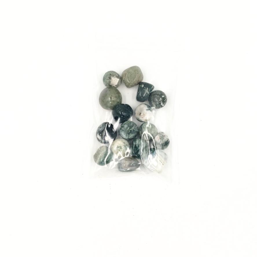 Moss Agate Chips - Elevated Metaphysical