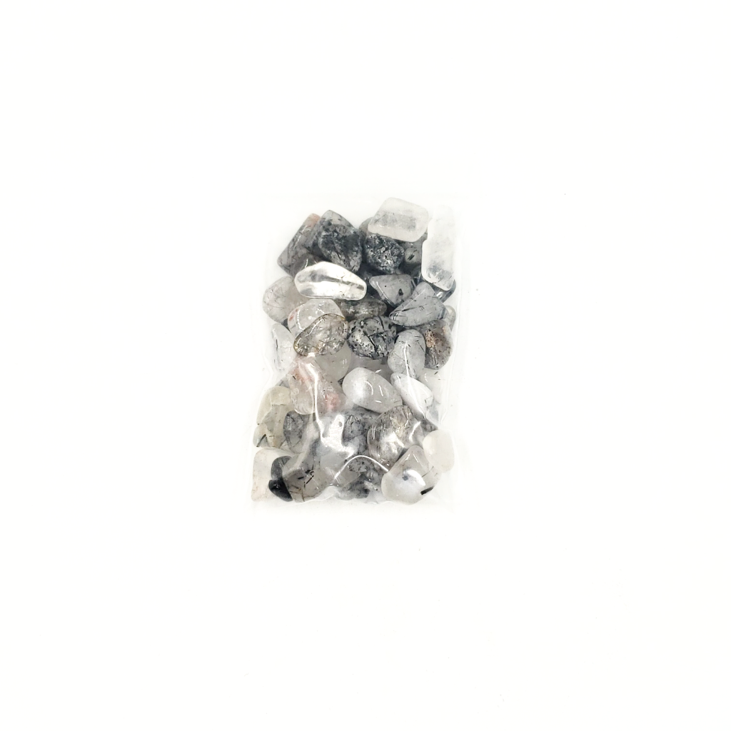 Tourmalinated Quartz Chips Tourmalated Quartz Chips