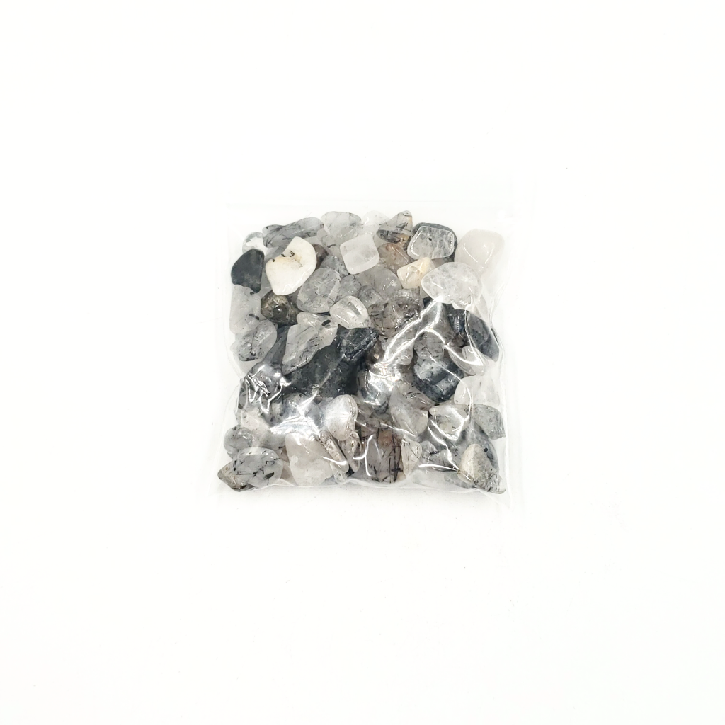 Tourmalinated Quartz Chips Tourmalated Quartz Chips