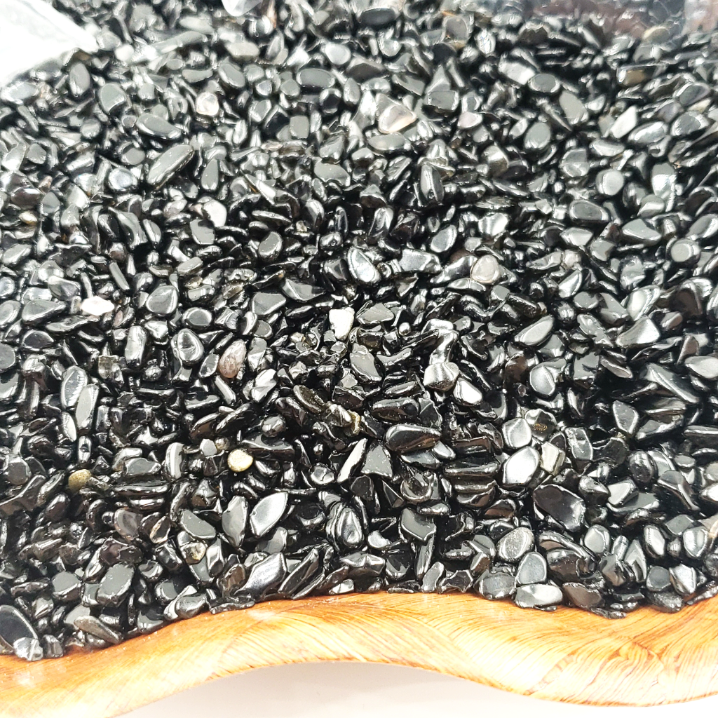 Black Obsidian Chips - Elevated Metaphysical