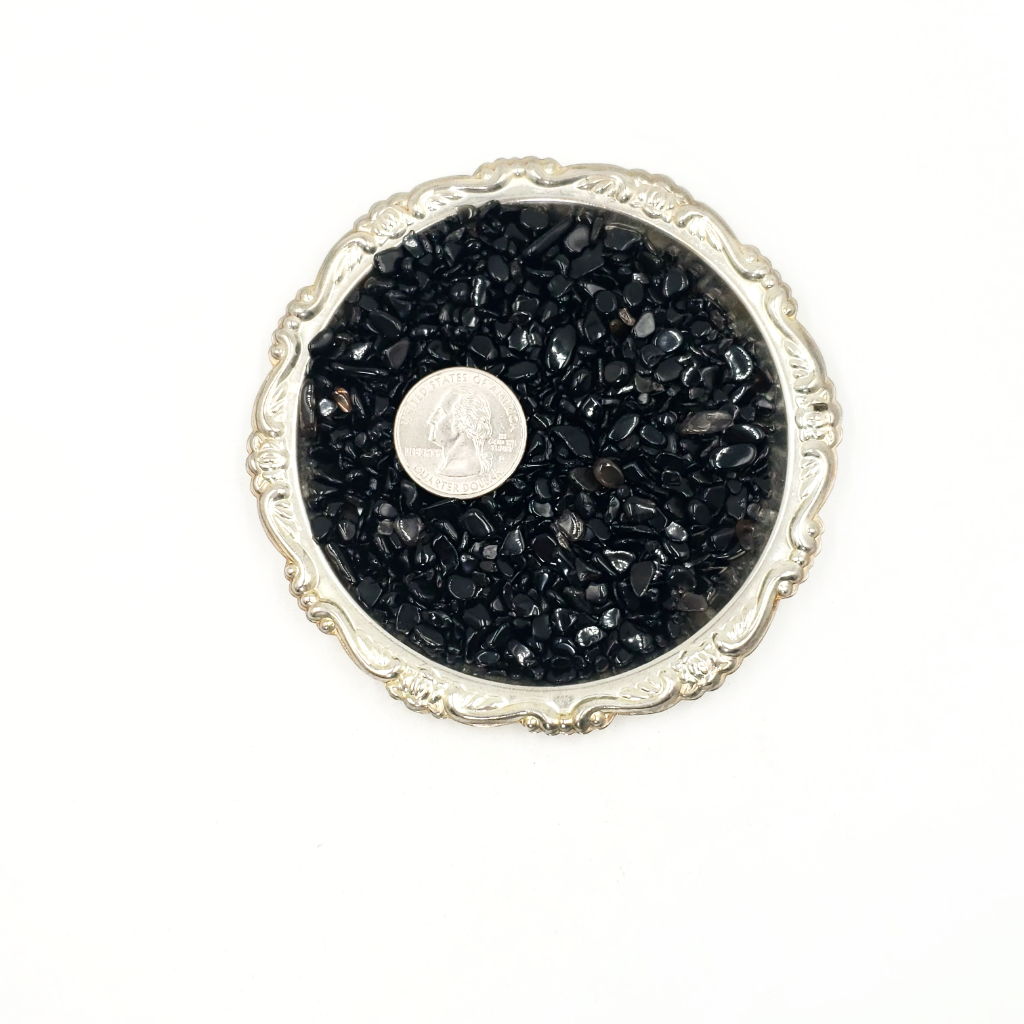Black Obsidian Chips - Elevated Metaphysical