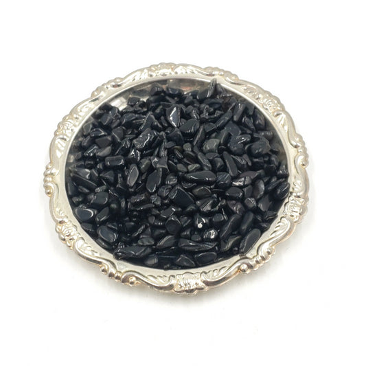 Black Tourmaline Chips - Elevated Metaphysical