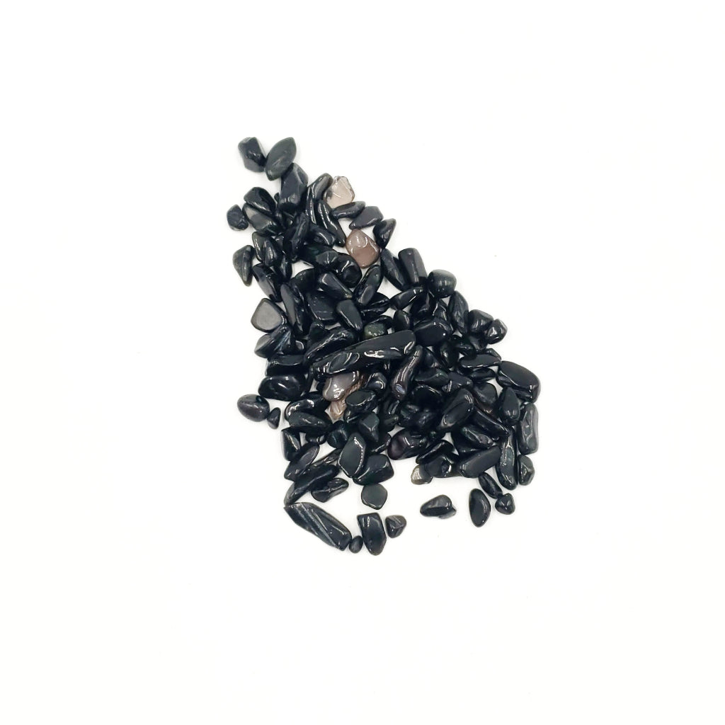 Black Tourmaline Chips - Elevated Metaphysical
