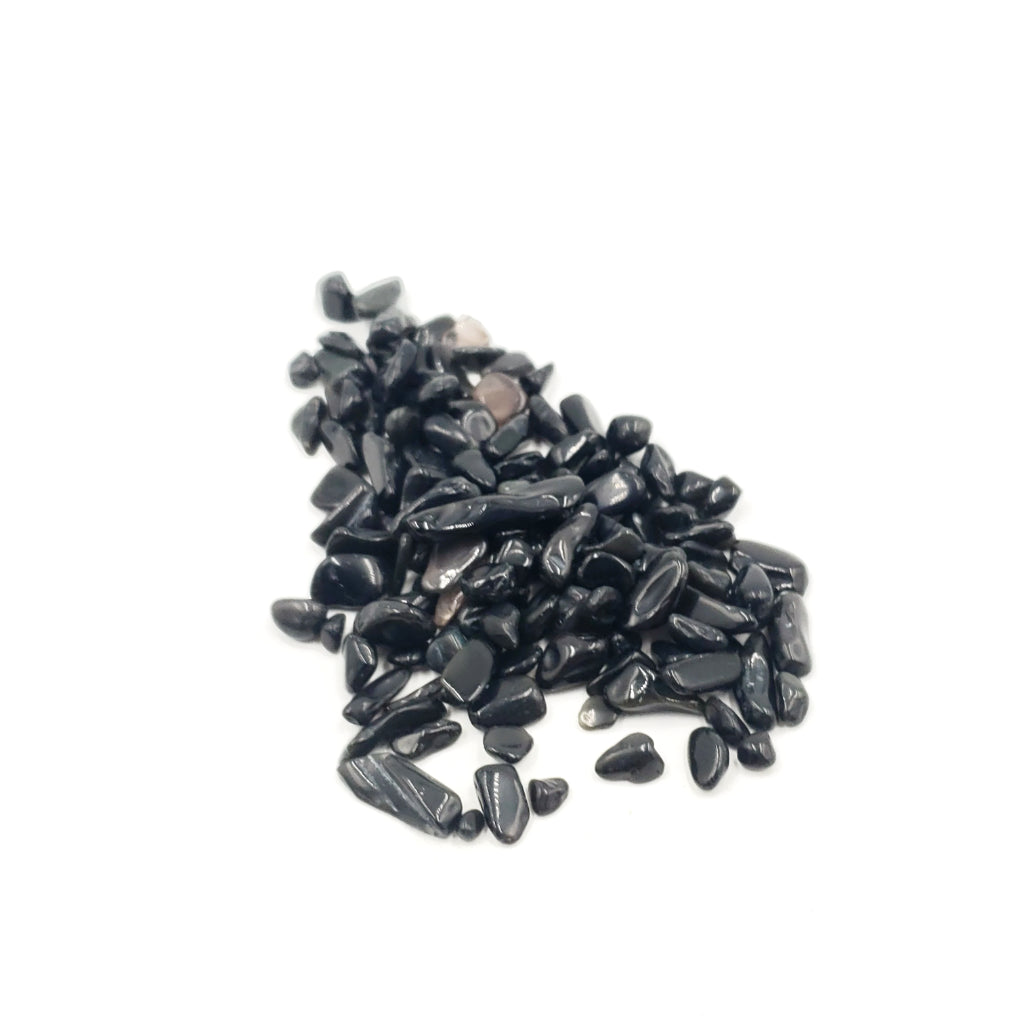 Black Tourmaline Chips - Elevated Metaphysical