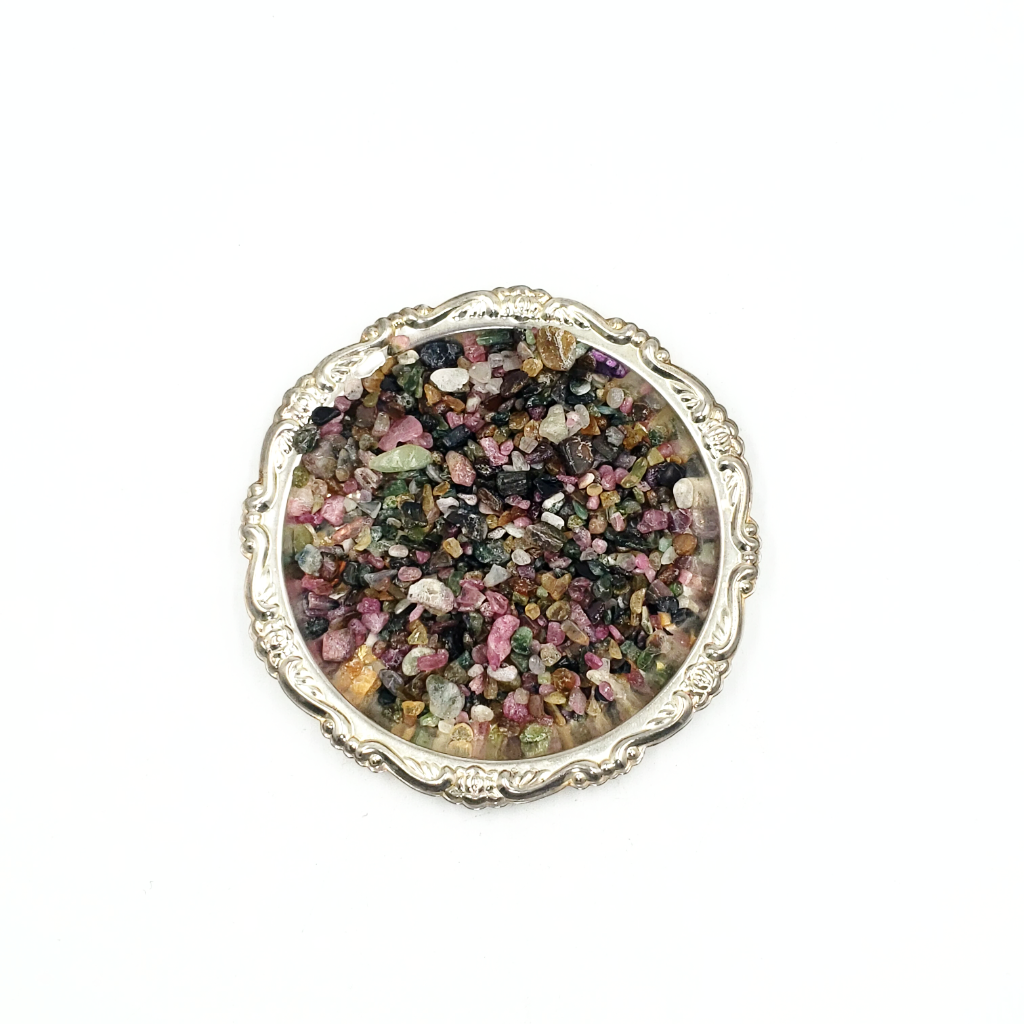 Watermelon Tourmaline Chips - Elevated Metaphysical