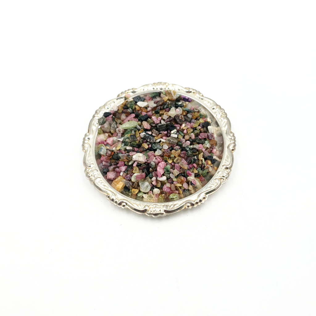 Watermelon Tourmaline Chips - Elevated Metaphysical