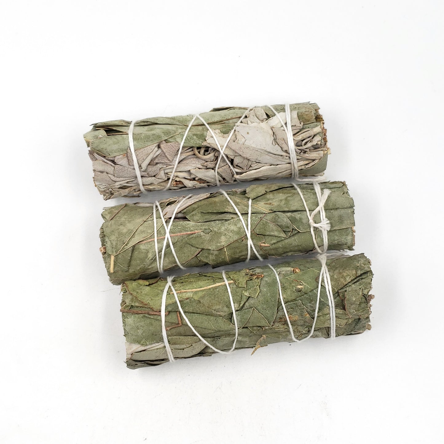 White Sage & Eucalyptus Cleansing Wand Stick 4"