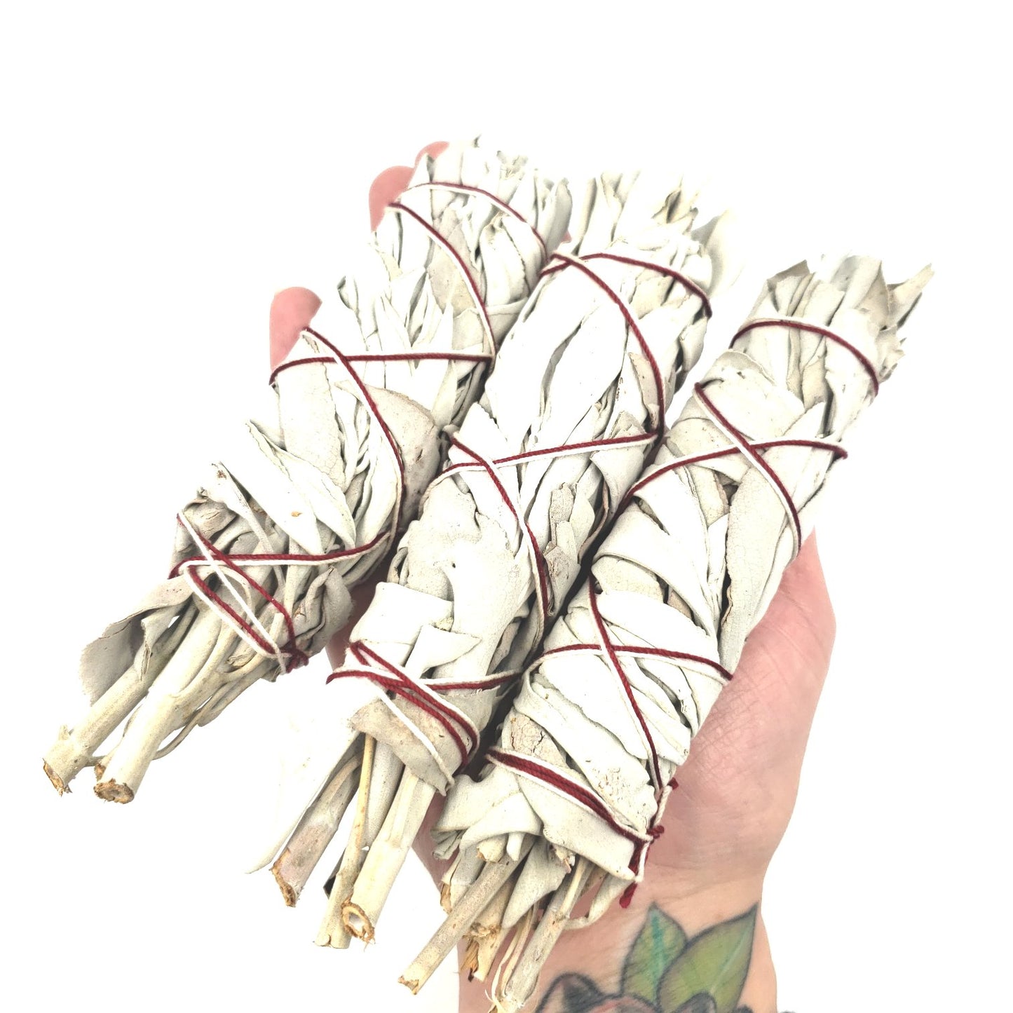 White Sage Cleansing Wand Stick 4"