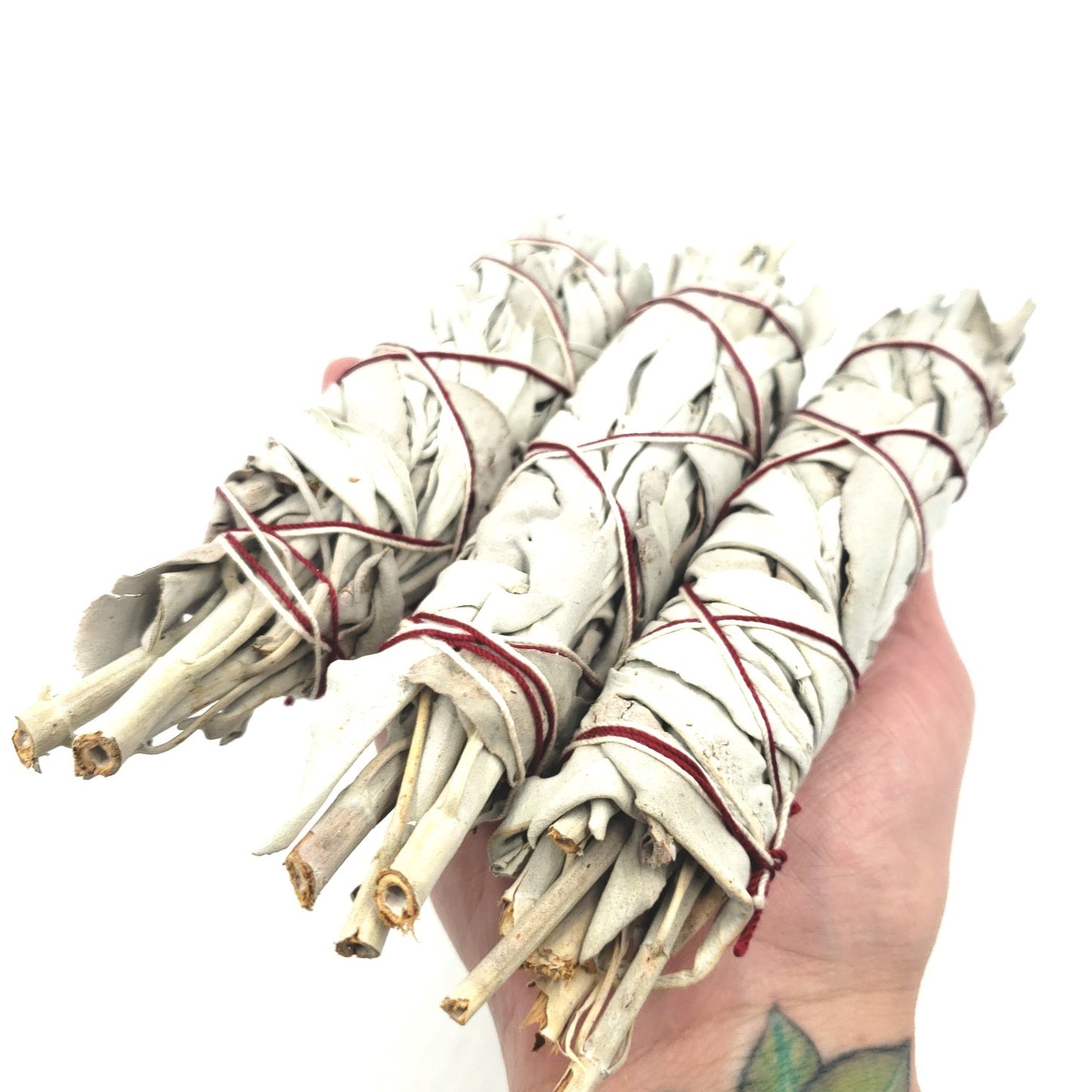 White Sage Cleansing Wand Stick 4"