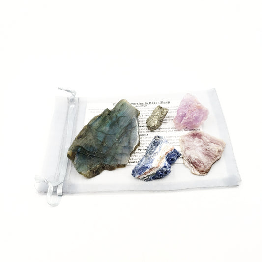 Put Your Worries to Rest - Sleep Stone Set - Elevated Metaphysical