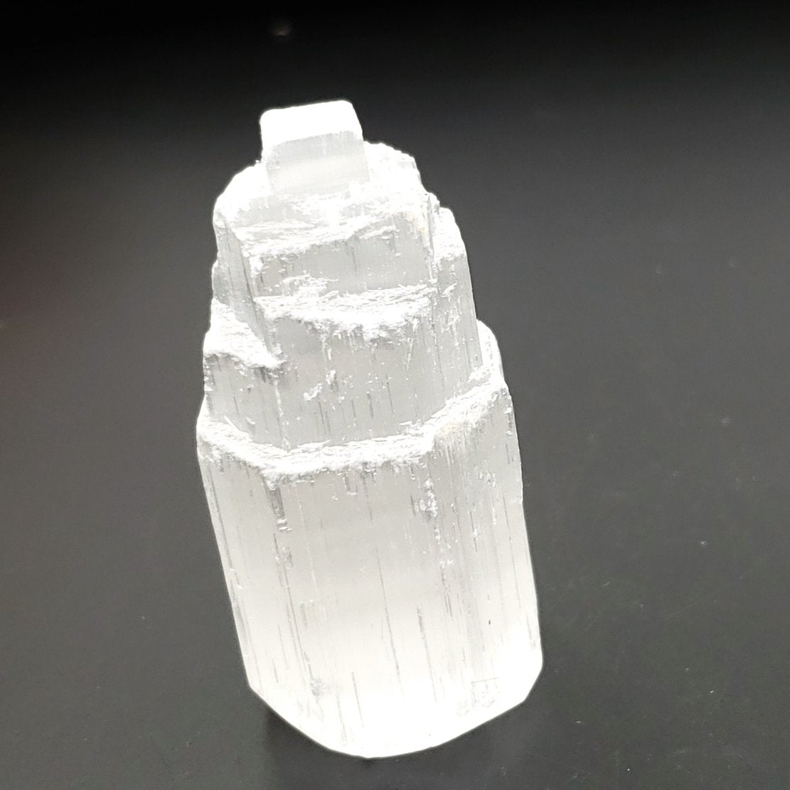 Selenite Tower Tier Rough 2" - Elevated Metaphysical