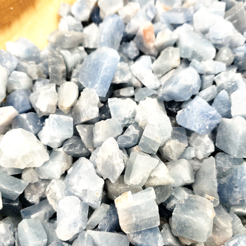 Blue Calcite Rough Stone - Elevated Metaphysical