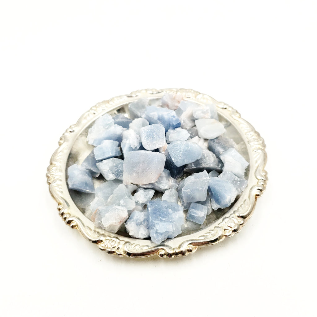 Blue Calcite Rough Stone - Elevated Metaphysical