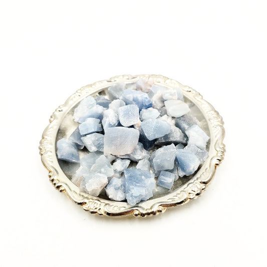 Blue Calcite Rough Stone - Elevated Metaphysical