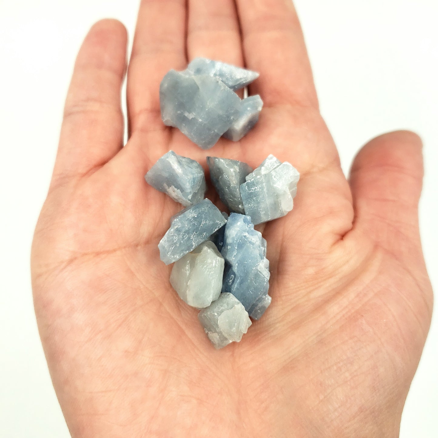 Blue Calcite Rough Stone