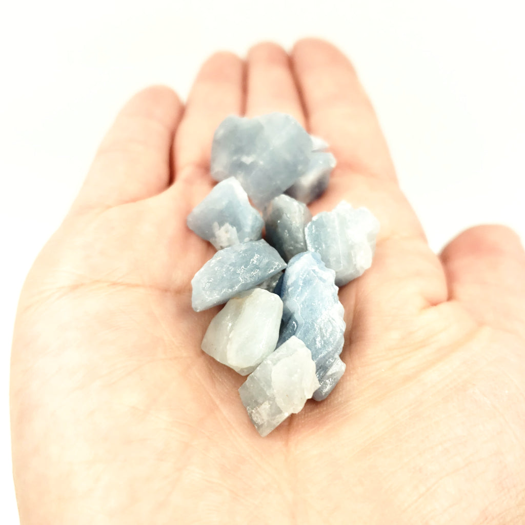 Blue Calcite Rough Stone - Elevated Metaphysical