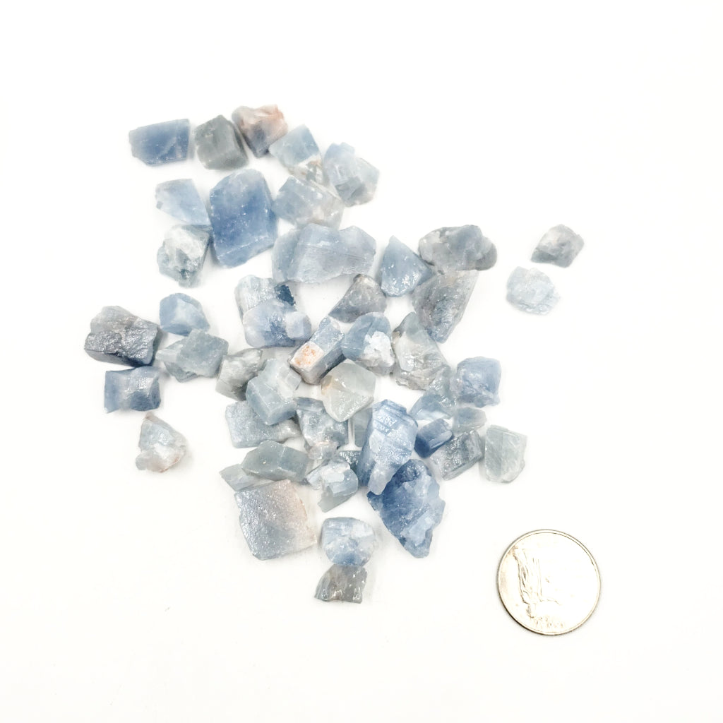 Blue Calcite Rough Stone - Elevated Metaphysical