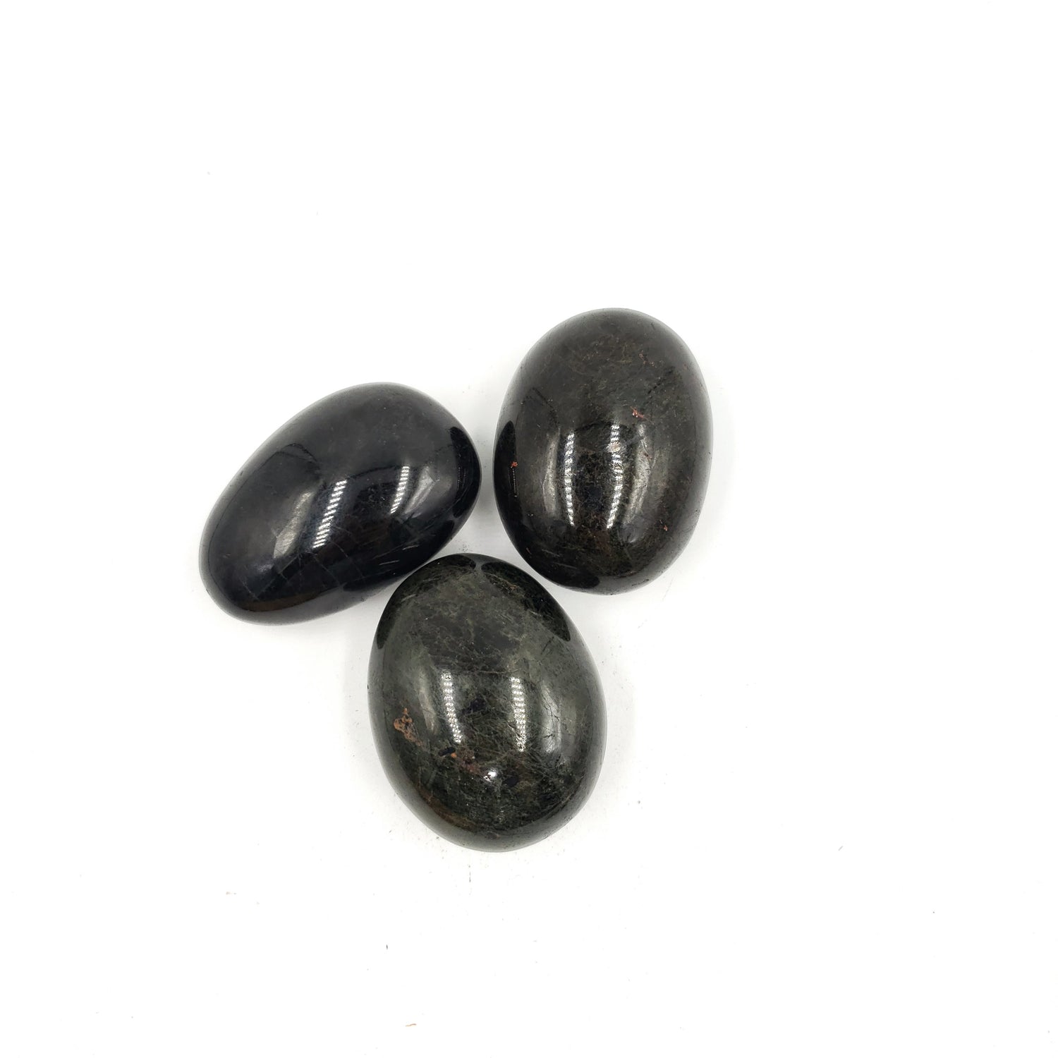 Black Tourmaline Palm Stone - Elevated Metaphysical