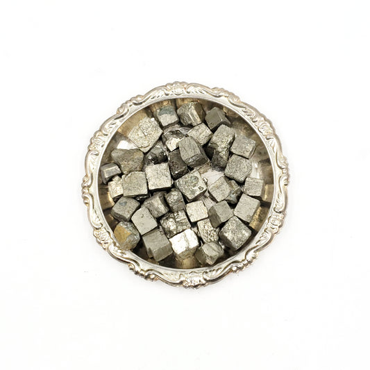 Pyrite Cube Rough Stone Small - Elevated Metaphysical