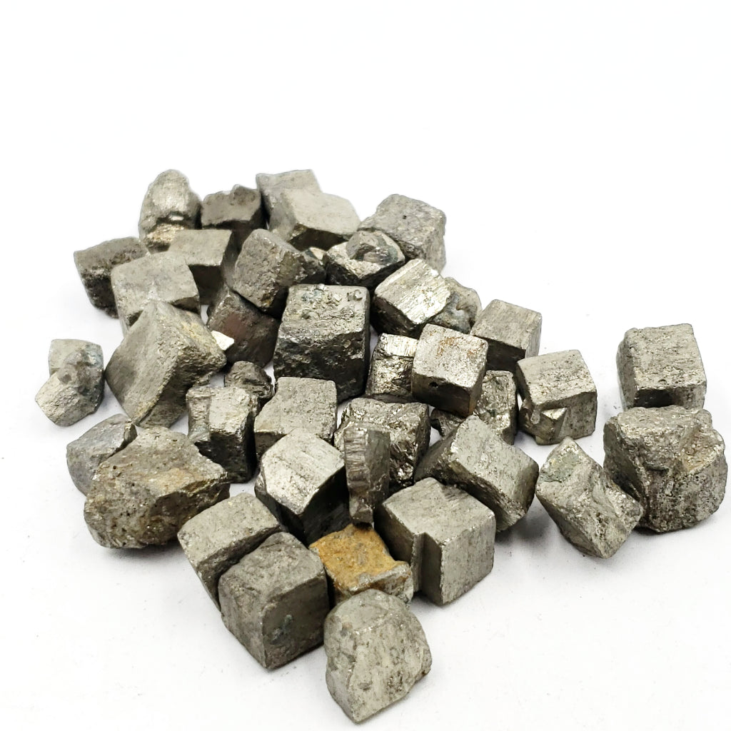 Pyrite Cube Rough Stone Small - Elevated Metaphysical