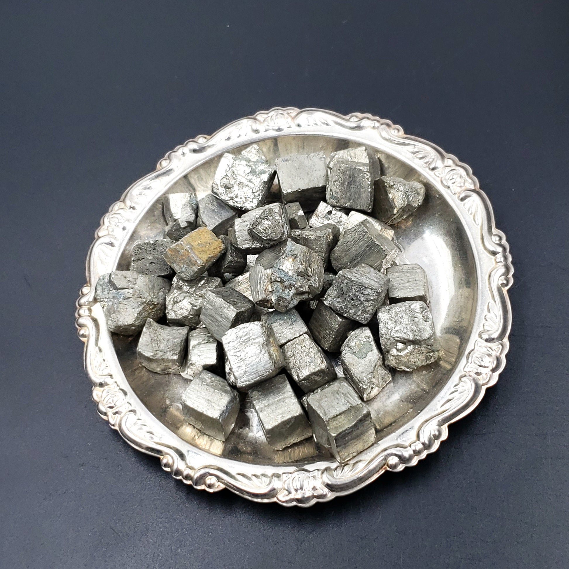 Pyrite Cube Rough Stone Small - Elevated Metaphysical