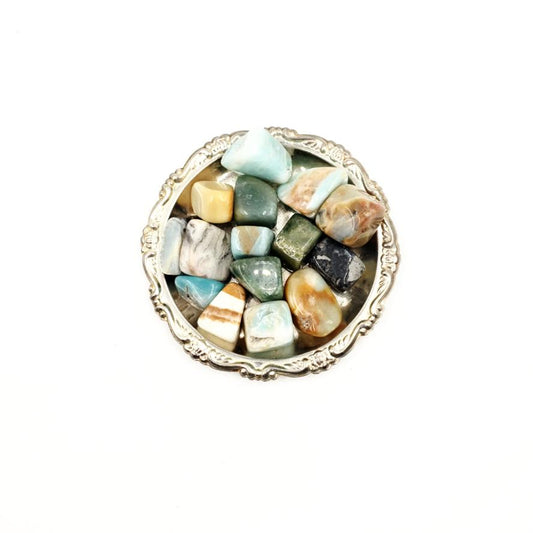Caribbean Calcite Tumbled Stone - Elevated Metaphysical