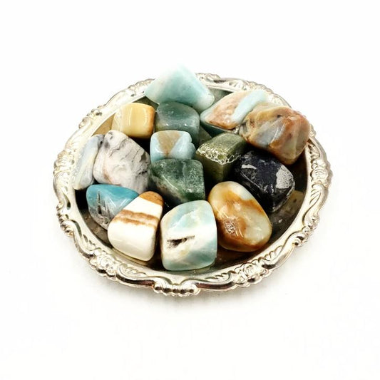 Caribbean Calcite Tumbled Stone - Elevated Metaphysical