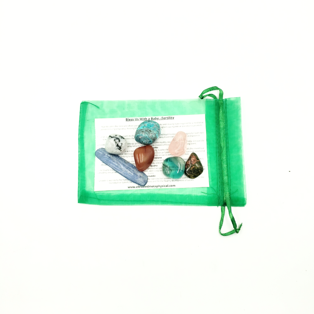 Bless Us With a Baby - Fertility Stone Set - Elevated Metaphysical