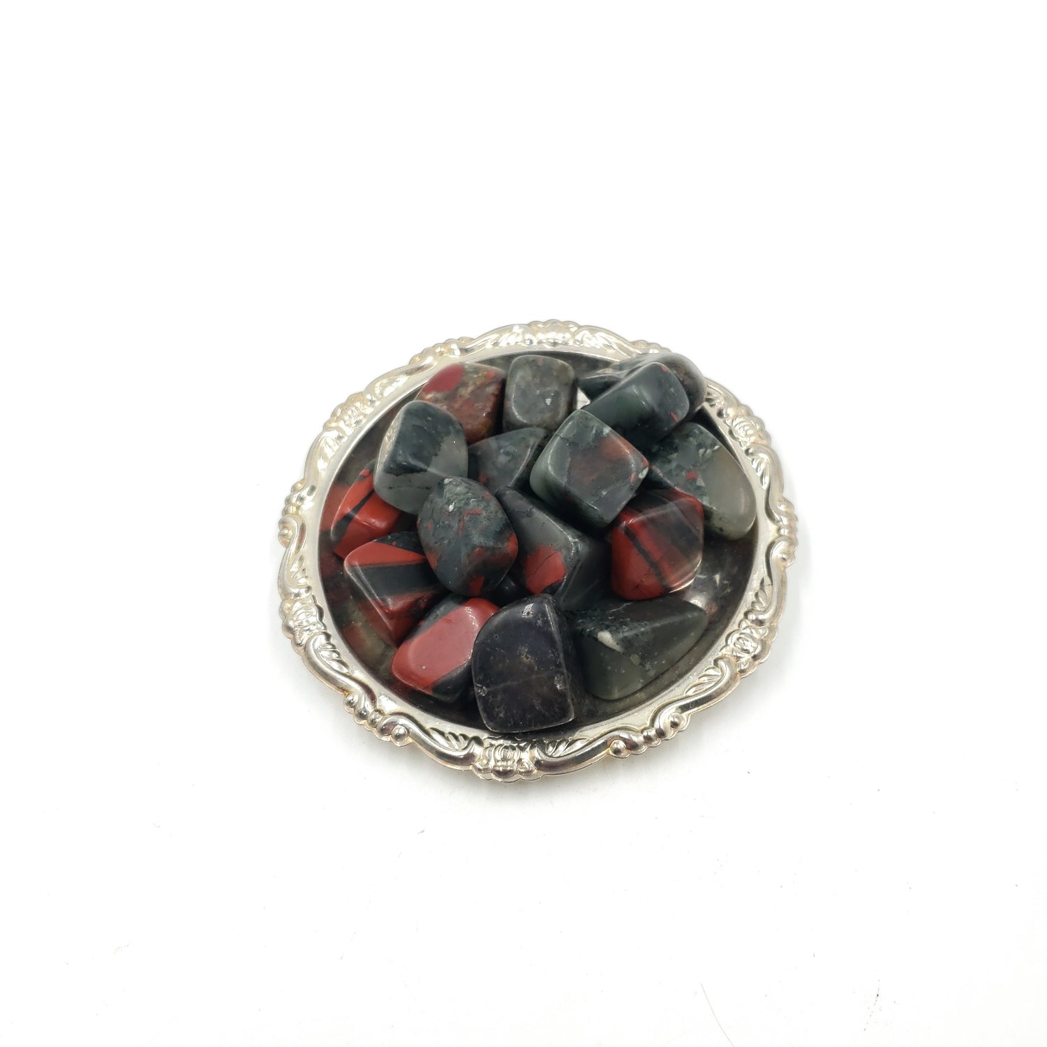 African Bloodstone Tumbled Stone - Elevated Metaphysical