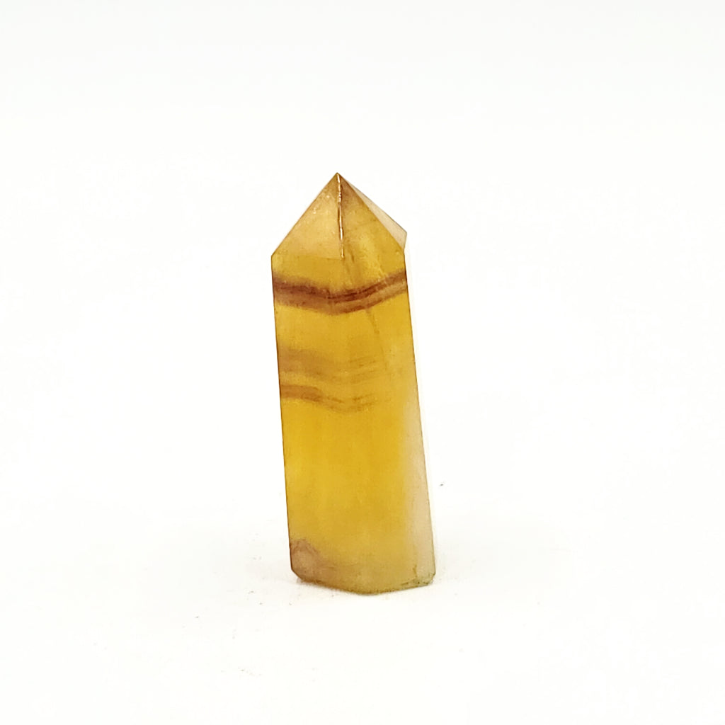 Yellow Fluorite Tower Point - Elevated Metaphysical
