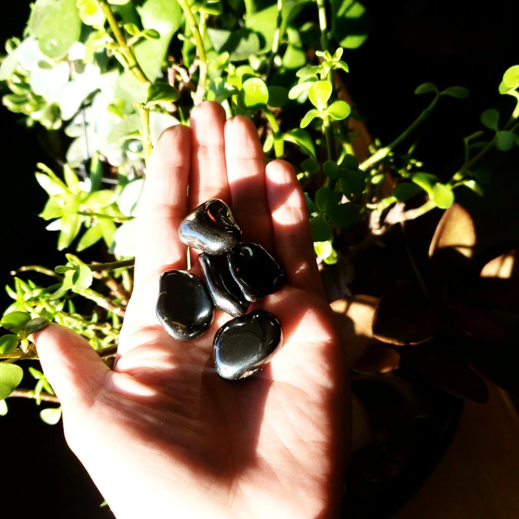 Hematite Tumbled Stone - Elevated Metaphysical