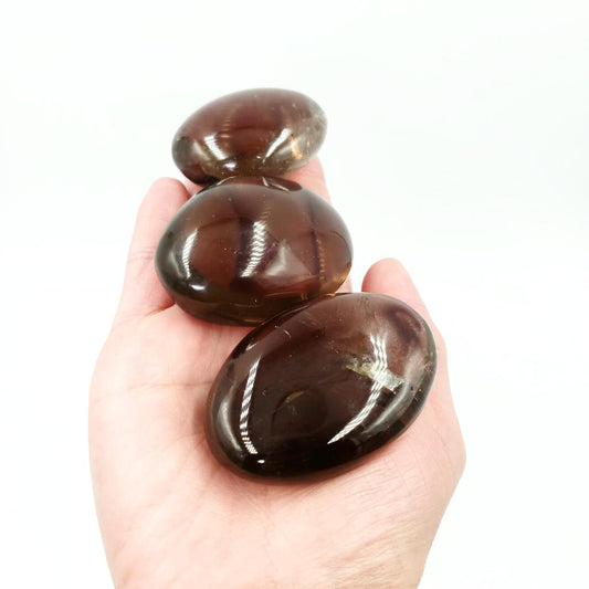Smoky Quartz Palm Stone Gallet - Elevated Metaphysical