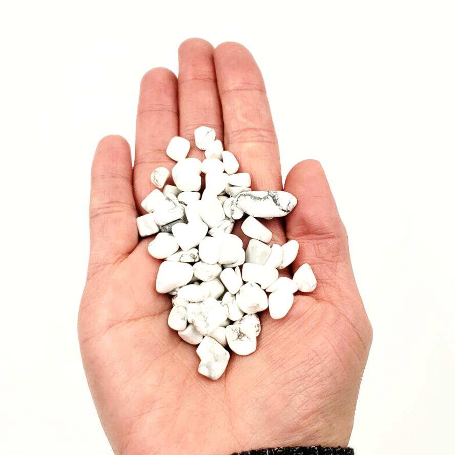 Howlite Chips - Elevated Metaphysical