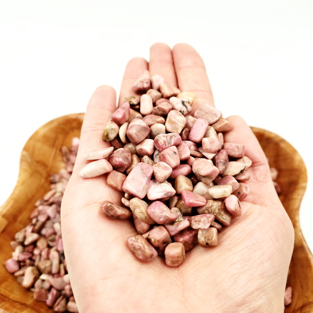 Rhodonite Chips - Elevated Metaphysical