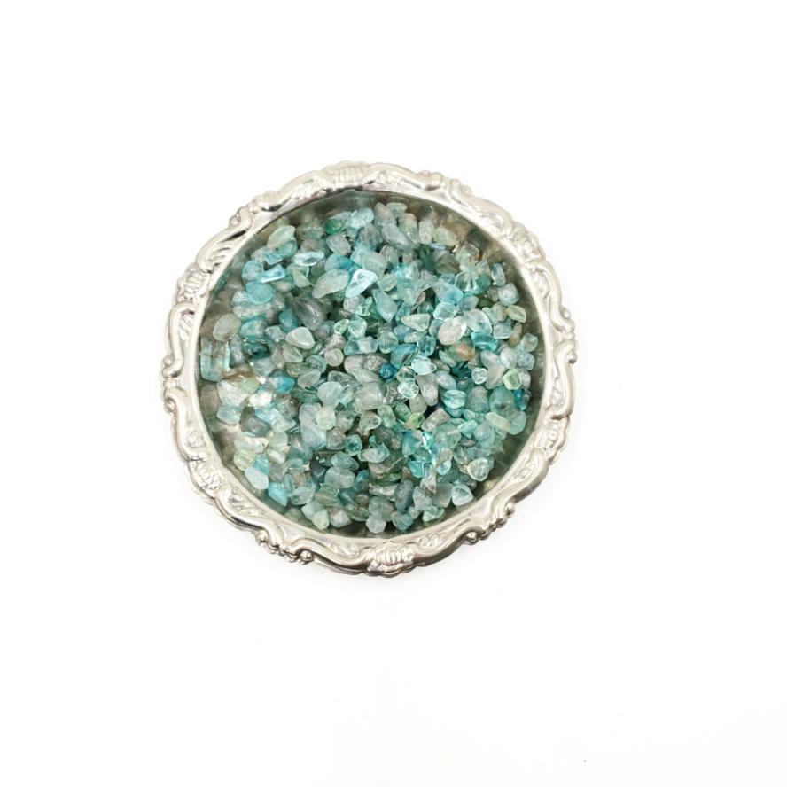 Blue Apatite Chips