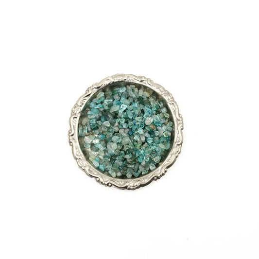 Blue Apatite Chips - Elevated Metaphysical