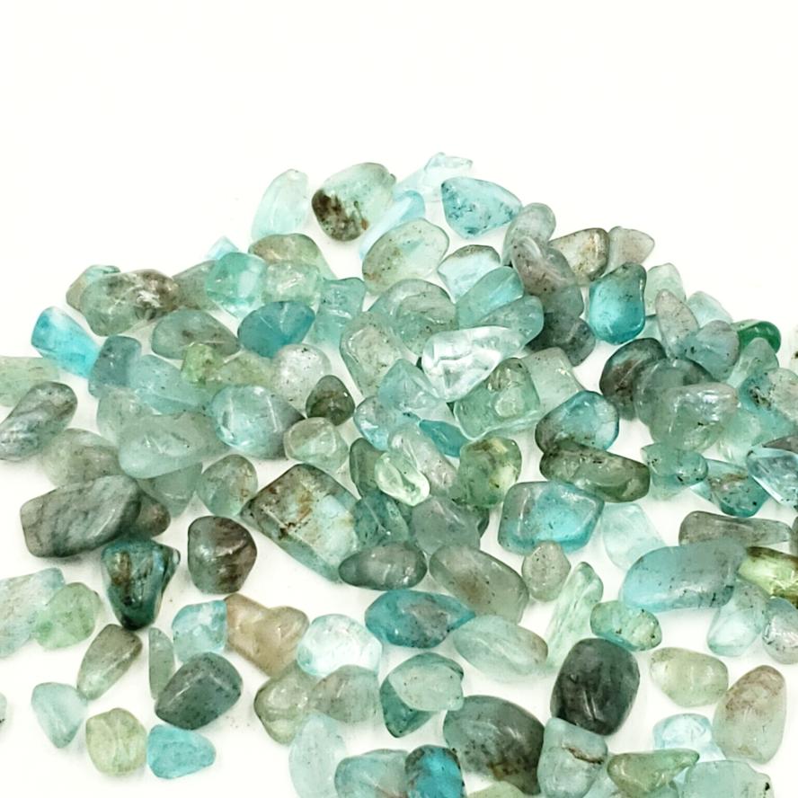 Blue Apatite Chips