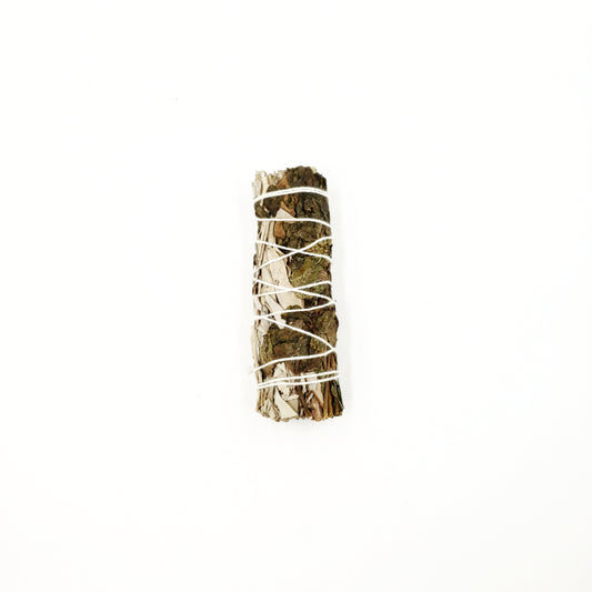 White Sage & Peppermint Smudge Wand Stick 4" - Elevated Metaphysical