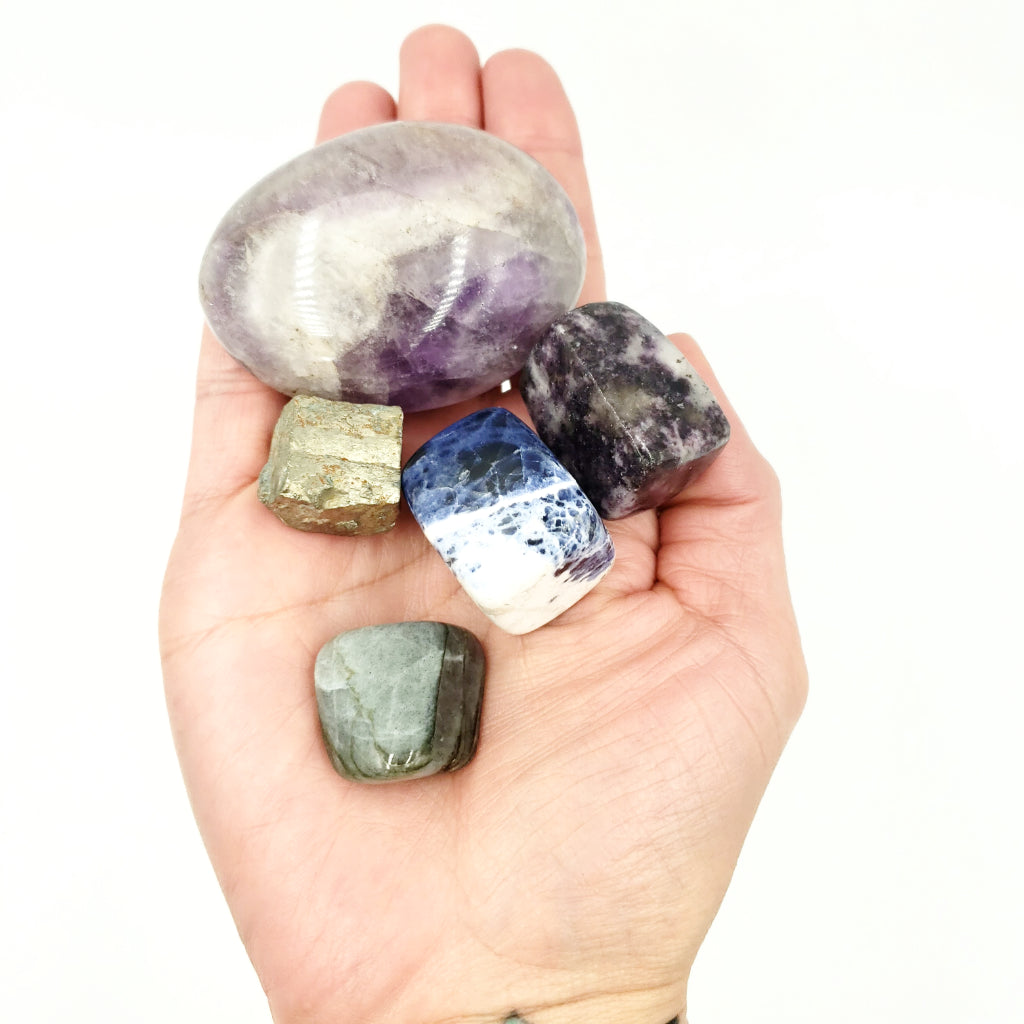 Put Your Worries to Rest - Sleep Stone Set - Elevated Metaphysical