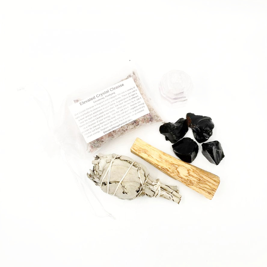 Home Blessings and Beyond - Stone & Cleanse Set - Elevated Metaphysical