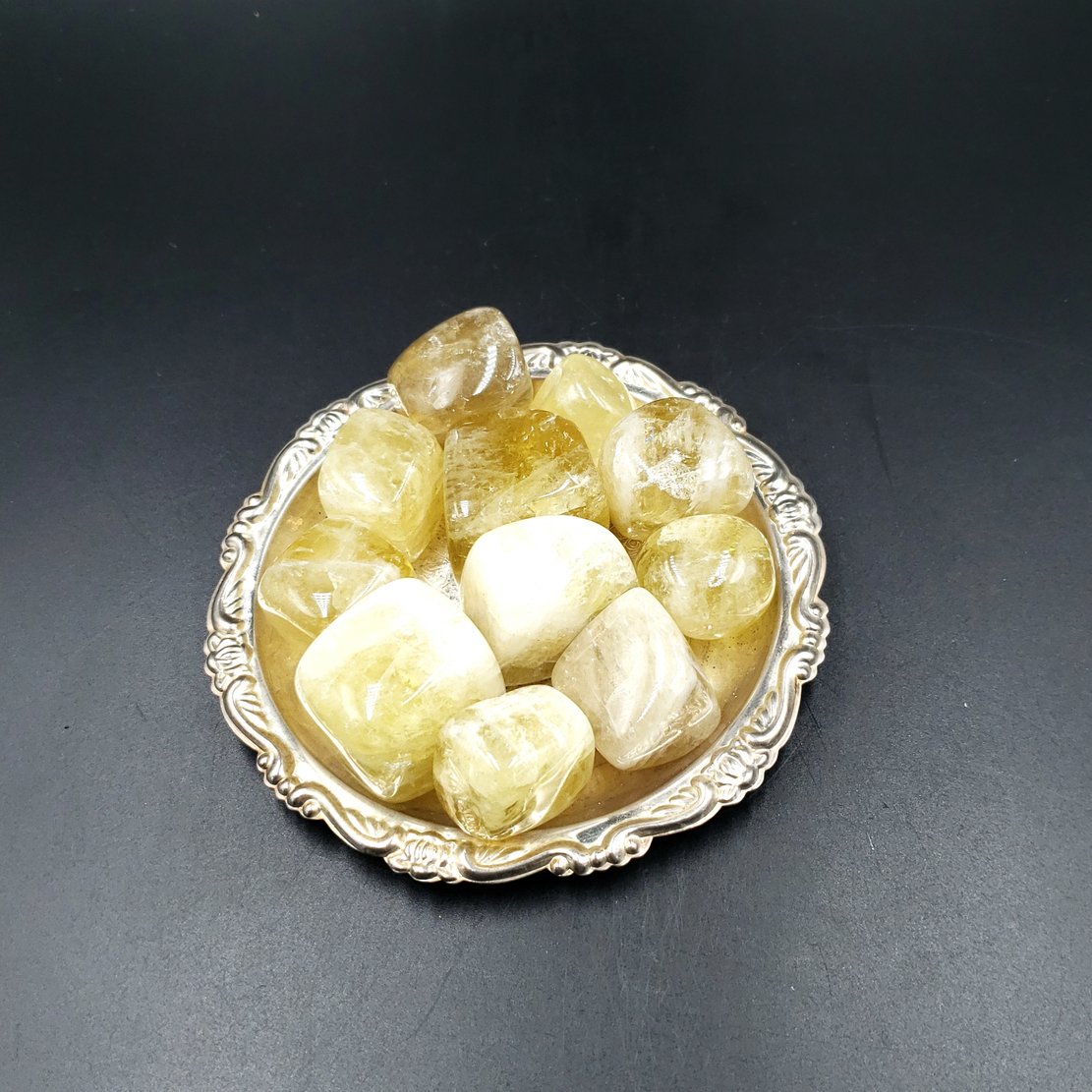 Citrine Tumbled Stone Natural Citrine Genuine Cirtine - Elevated Metaphysical