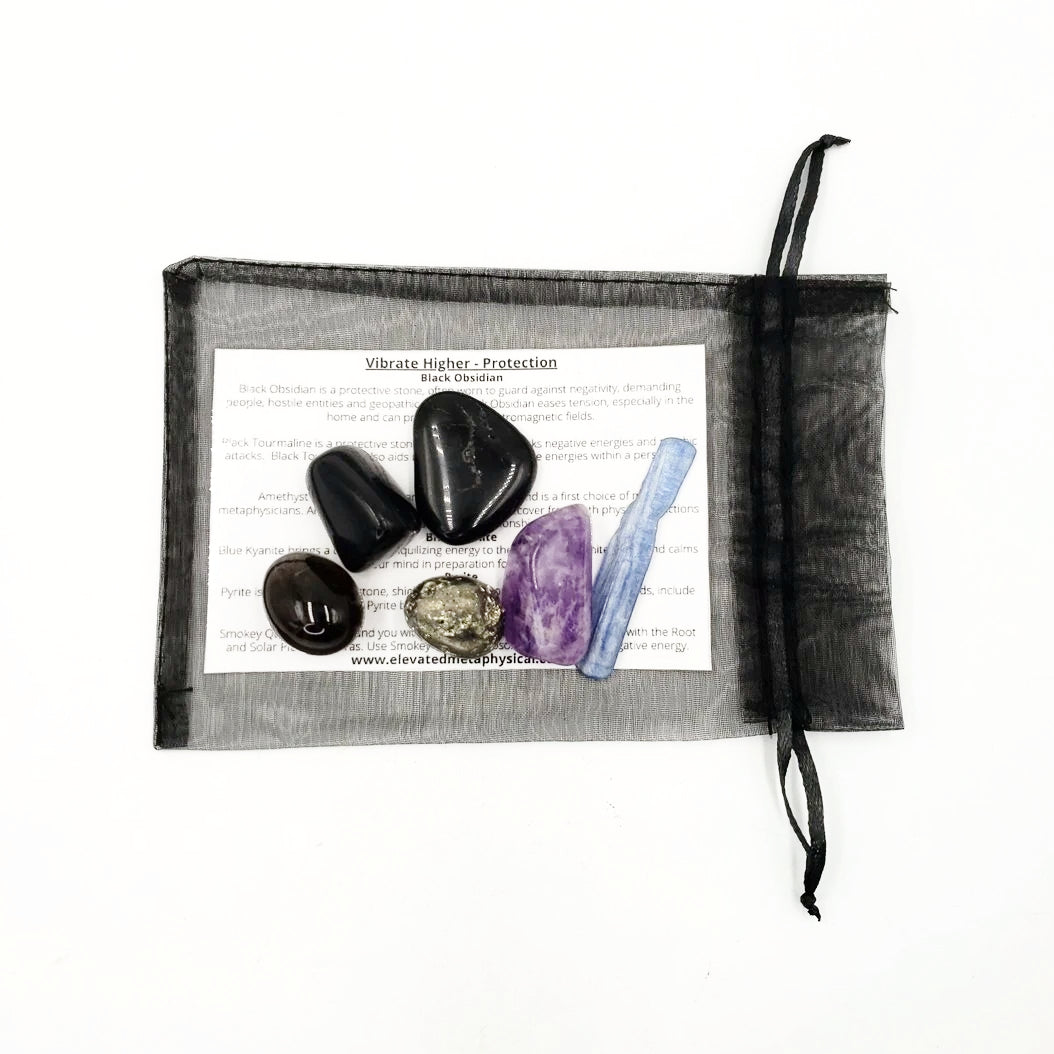 Vibrate Higher Protection Stone Set - Elevated Metaphysical