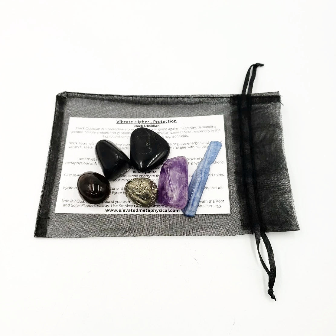 Vibrate Higher Protection Stone Set - Elevated Metaphysical